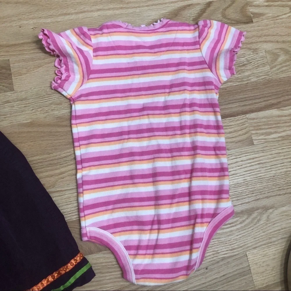 Wonder Kids Corduroy Dress Faded Glory Onesie 24 months